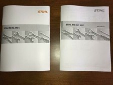 MS 362, 362C MS362 C STIHL Chainsaw Service Workshop Repair & Parts List Manual