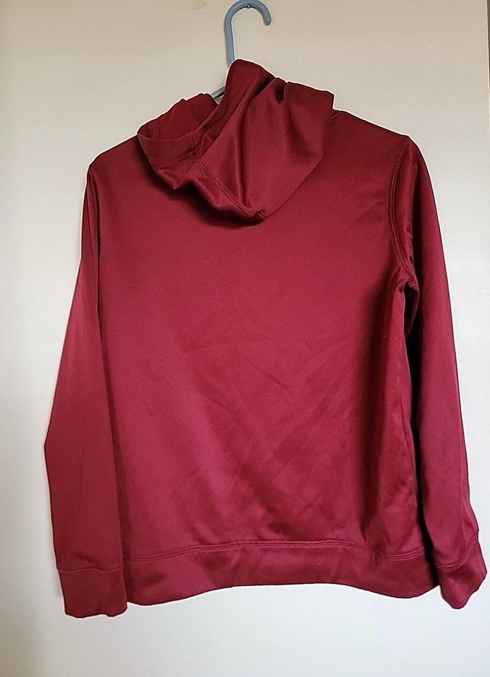 Lands End Sudadera con Capucha Manga Larga Pullover Niños Grande 14-16 Borgoña Foto 2 de 3