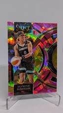 2024 Panini Select WNBA Diamond DeShields #112 Premier Pink Ice Prizms
