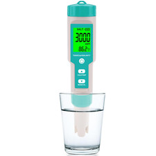 Medidor de pH de agua y medidor de TDS digital accesorios para piscina acuarios