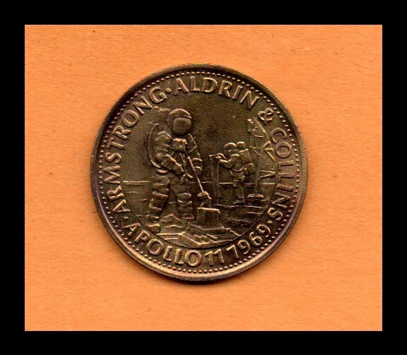 Shell Token ND (1969) 1969 Apollo 11 Armstrong Aldrin & Collins