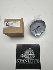 Carbo Instruments D25-CSB-160 Pressure Gauge 0-160 PSI 2-1/2" x 1/4" lot of 5