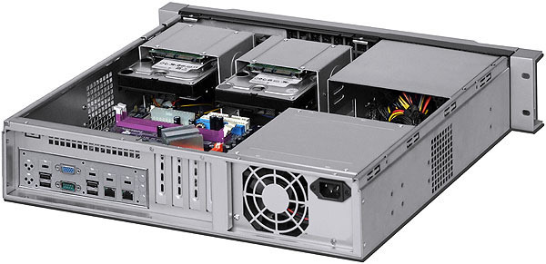 2U (Stylish Door)(Micro-ATX/ ITX) (2x5.25