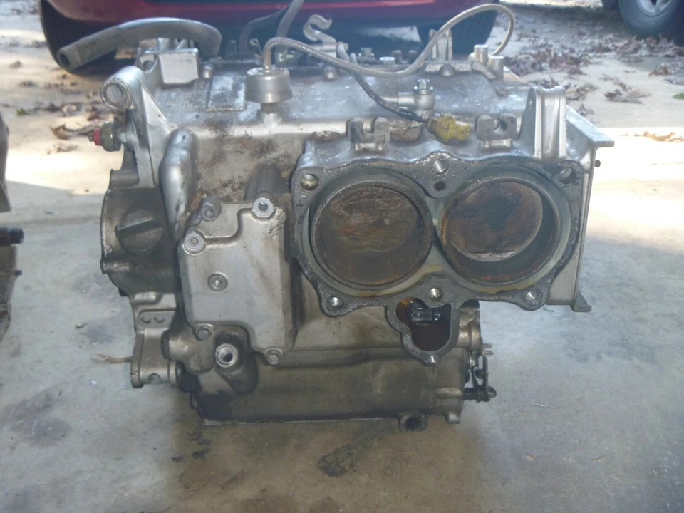 Motor de extremo inferior OEM 84-87 Honda GL1200 SEi Goldwing Aspencade con manivela Tranny Foto 2 de 4