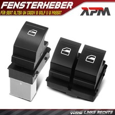 2x Fensterheberschalter Vorne L + R für Seat...