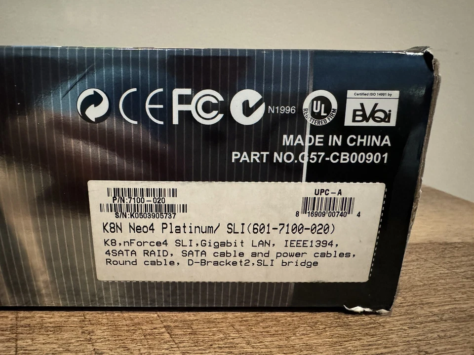 MSI K8N Neo Platinum Motherboard ATX Socket 754 - Image 3 of 4