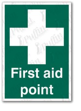 First Aid Point Sign