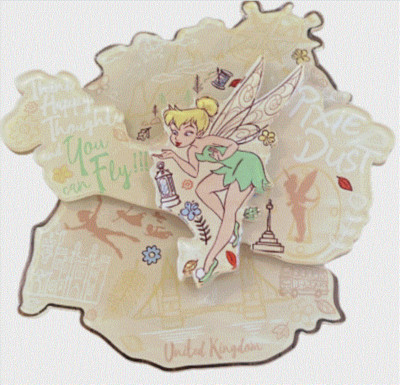 Disney Parks  Tinker Bell Pixie Dust You Can Fly Magnet New