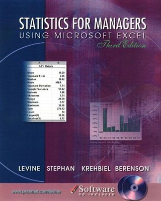 Statistics for Managers Using Microsoft Excel - Levine, David M.
