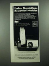 1977 Braun Paximat International 2950 Slide Projector Ad - in German