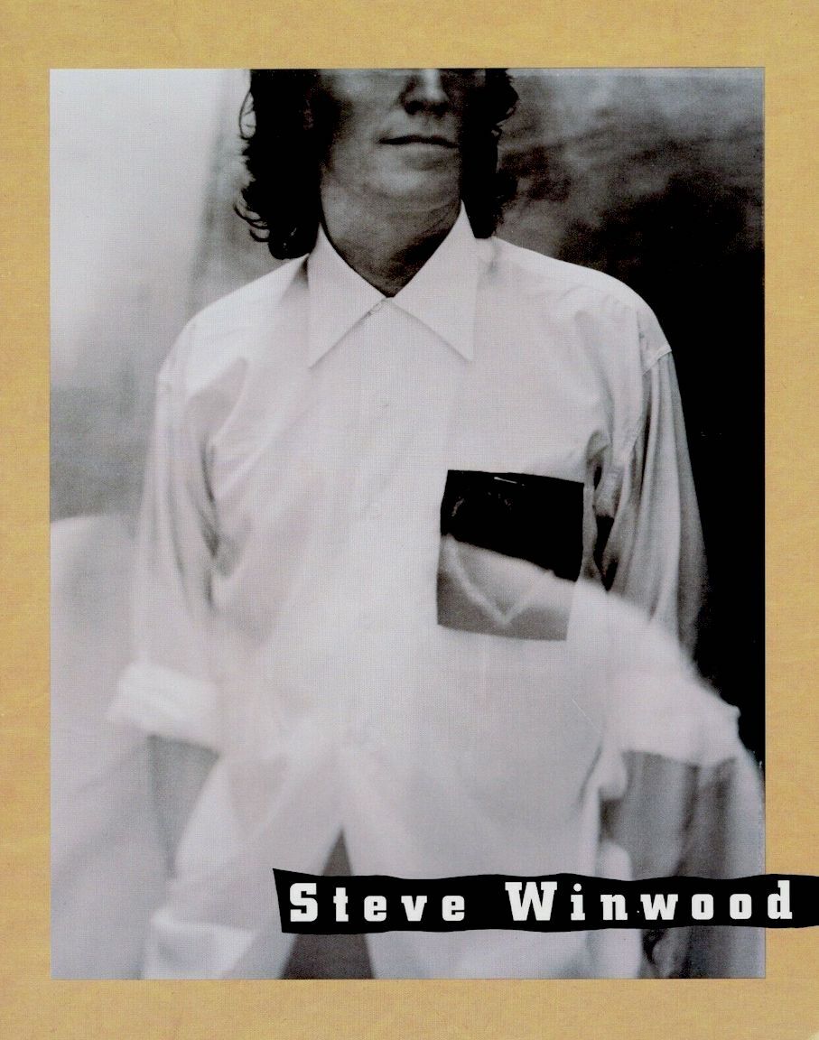 STEVE WINWOOD 1991 REFUGEES OF THE HEART TOUR PROGRAM BOOK BOOKLET