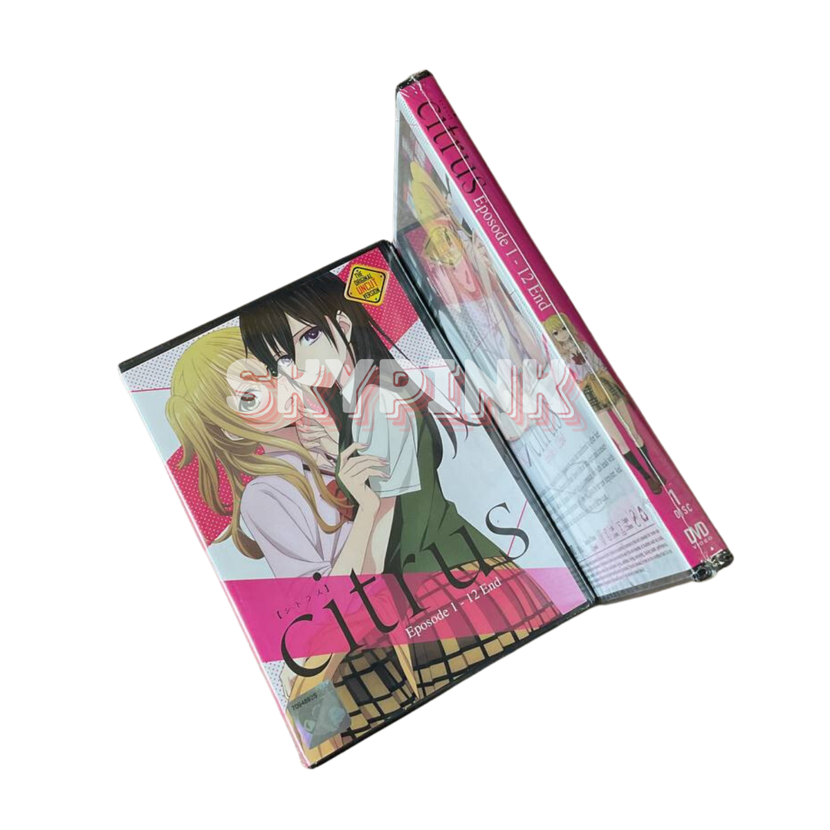 DVD Anime Citrus シトラス Complete TV Series Vol.1-12 End Uncut