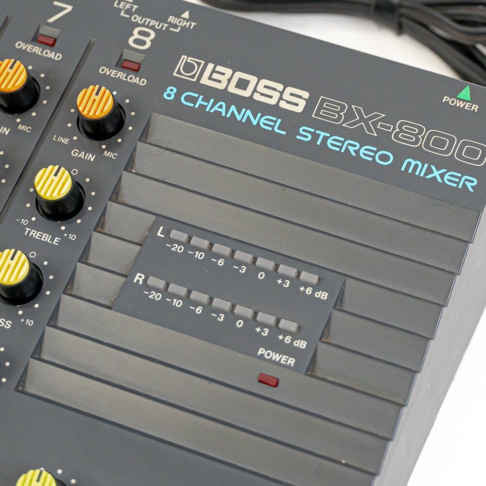 Boss BX-800 8-Channel Stereo Mixer - Affordable Excellence