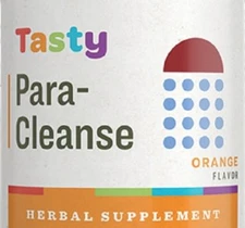TASTY PARA-CLEANSE Gentle Orange Flavor Herbal Cleansing Digestive Support USA