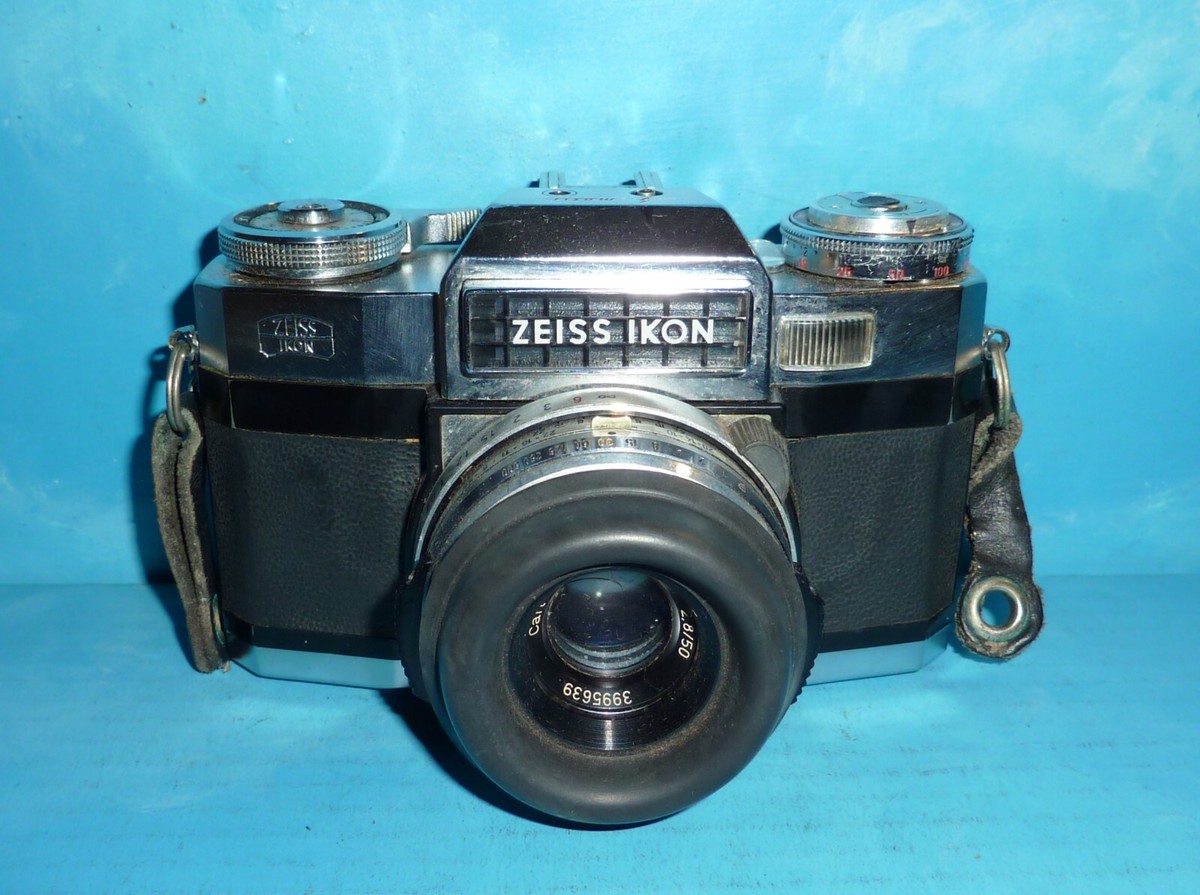 Zeiss Ikon S-Matic Camera w/ Tessar 50mm f/2.8 Lens Very Good Cond