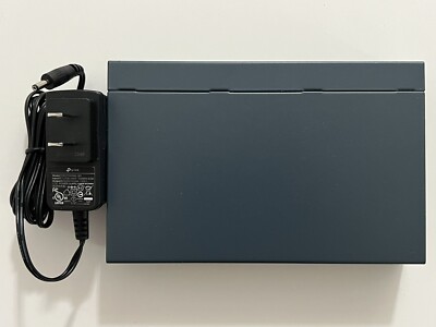 TP-Link (TL-SG108) 8-Port Gigabit Desktop Switch Unmanaged w/ Adapter Tested