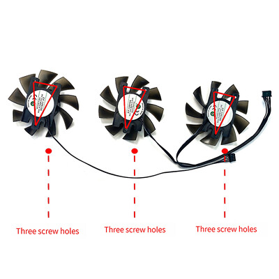 Graphics Card Fan CF-12815S for INNO3D RTX2070S 2080 2080S