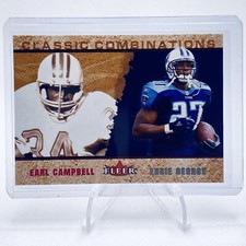 2002 Fleer Classic Combinations #3 Earl Campbell/Eddie George Titans Oilers