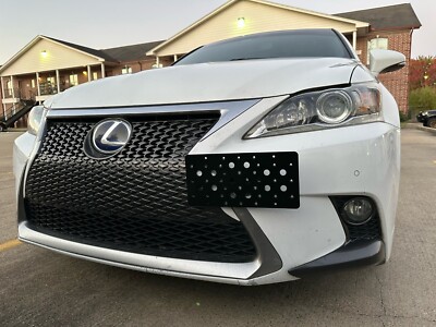 Front Bumper Tow Hook License Plate Mount Bracket For Lexus CT200h 2011-2017 New