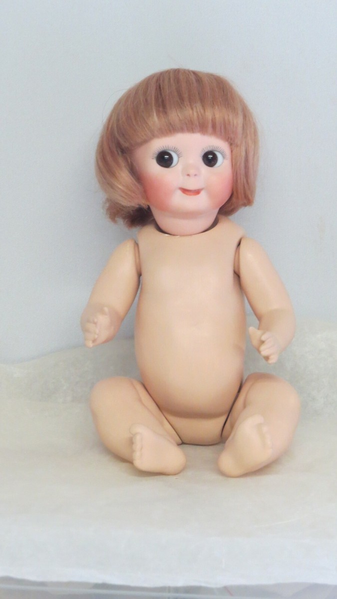 Poupée Ancienne Reproduction JDK 221 – 32 Cm – Tête Biscuit Porcelaine, Yeux Verre