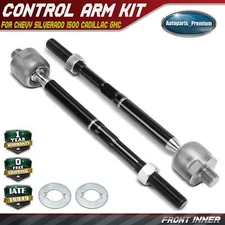 2x Front Inner Tie Rod End for Chevrolet Silverado 1500 GMC Sierra 1500 Cadillac