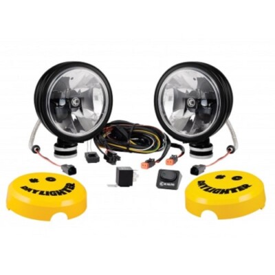 KC Hilites 6'' Daylighter with Gravity LED G6 Pair Pack System SAE Driving Beam