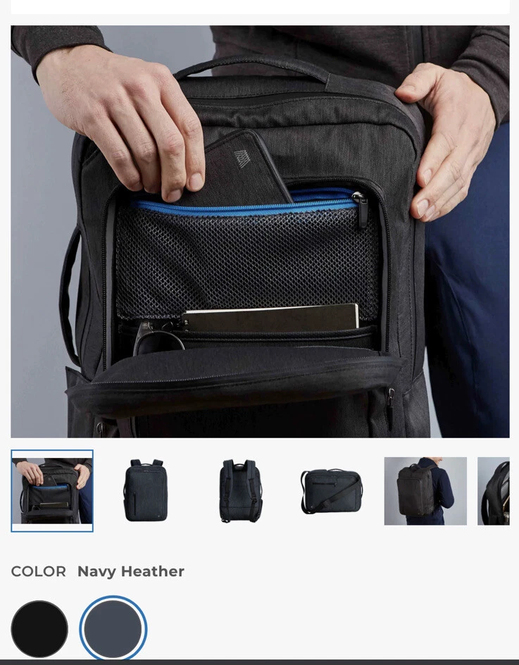 Mack Weldon Ion Convertible Backpack eBay