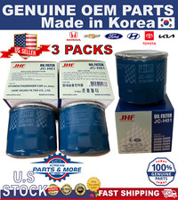 Oil Filters Genesis Hyundai Kia 2630035505 3 Pack Genuine Korean