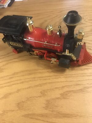 BATTERY OPERATED MYSTERY ACTION GREAT WESTERN LOCOMOTIVE PLASTIC Not tested