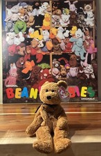 TY Beanie Baby - FUZZ the Bear 1998