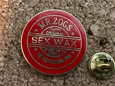 D6 PIN 'S  ENAMEL USA PATRIOTIC  MR ZOGS ORIGINAL WAX