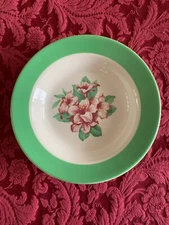 Vintage Greenbrier  Resort Hotel Large Bowl Rhododendron, Homer Laughlin China