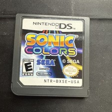 Sonic Colors Nintendo DS Game Cart Only! Works!