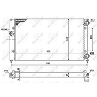 Nrf 529501 KüHler MotorküHler WasserküHler MotorküHlung