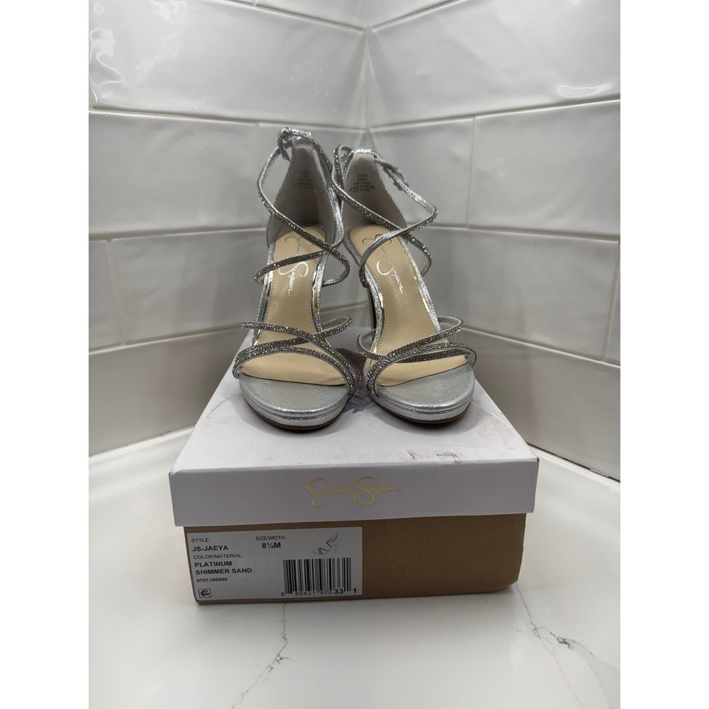 APL Sandali eleganti donna Jessica Simpson Jaeya con strass e cinturino 8 5