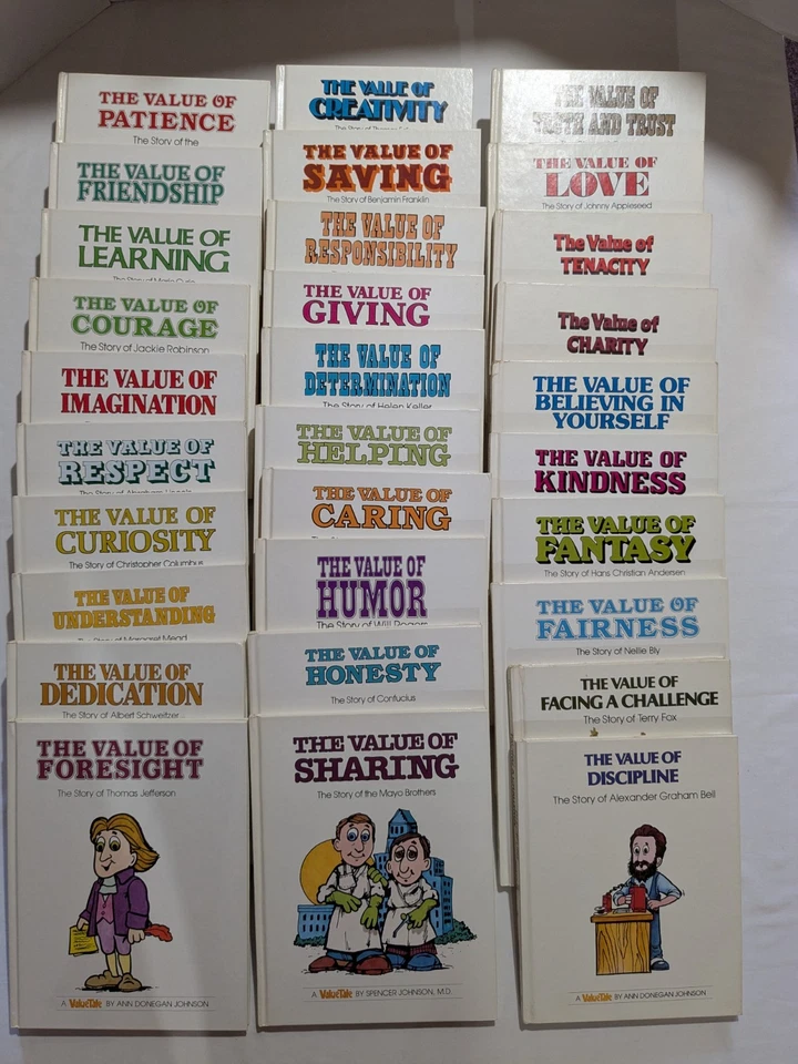 Value Tales Books Lot Of 30 Illustrated Hardcover Spencer Johnson - Image 2 of 4