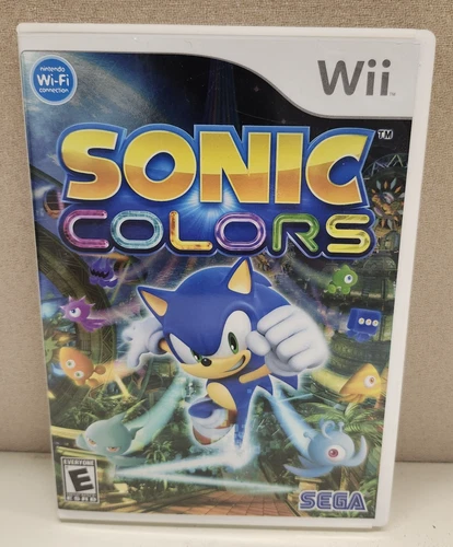 New ListingSonic Colors (Nintendo Wii, 2010) CIB Complete Very Clean Disc