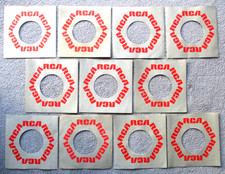 11 x VINTAGE VINYL 7" RECORD COVERS SLEEVE RCA Job lot All EXCELLENT