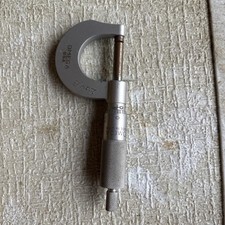 Antique OMEGA TOOLS 0-1" OUTSIDE MICROMETER - MADE IN USA Union Instrument