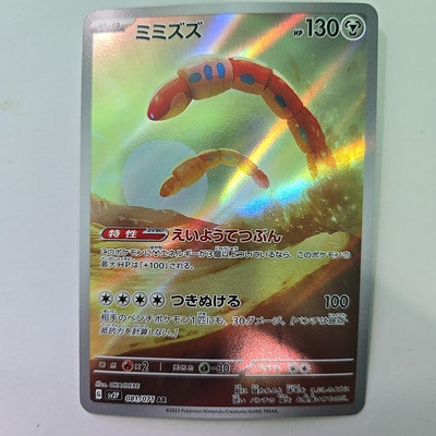 Pokémon TCG Orthworm Snow Hazard 081/071 Holo Art Rare