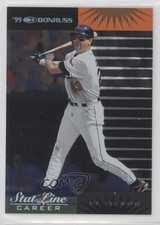 2001 Donruss 1999 Retroactive Stat Line Career 185/302 Will Clark #37 4at