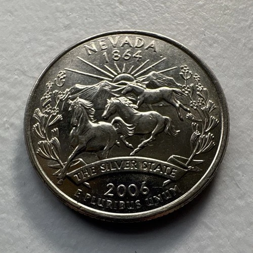 2006-D 50 State Quarters Nevada — photo from another recent sale