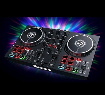 Numark Party Mix  DJ Controller with Built-In Light Show   Open Box