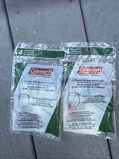 GENUINE COLEMAN LANTERN MANTLES 21 STRING TIE 2 PACKS OF 4 8 MANTLES New