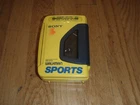 vintage SONY Walkman yellow SPORTS portable am-fm Radio Cassette Player WM-AF54