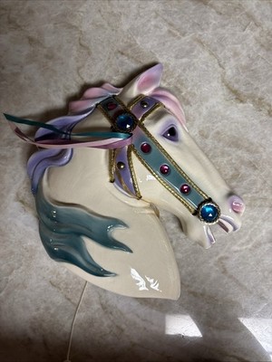 San Francisco Music Box Company Musical Carousel Horse Head
