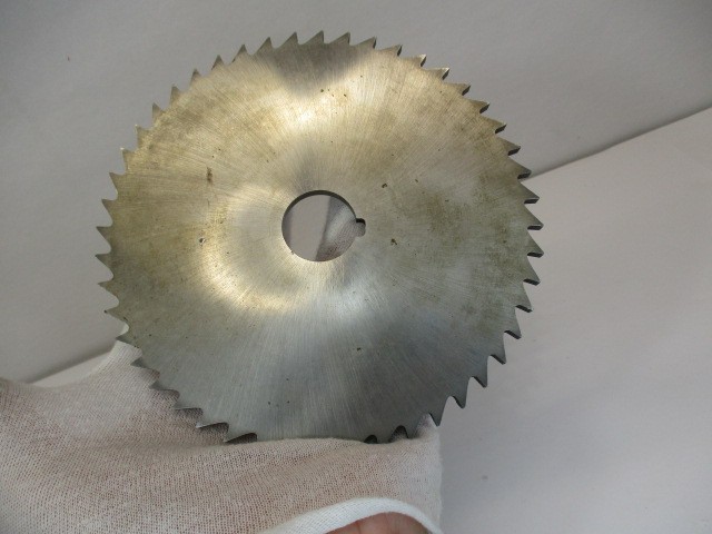 RELTOOL M-46 Horizontal Side Milling Saw Blade Slitting 6" OD x 3/16" W x 1" ID