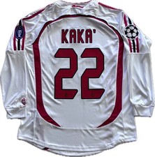 AC Milan Kaka #22 Away Champions League Long Sleeve