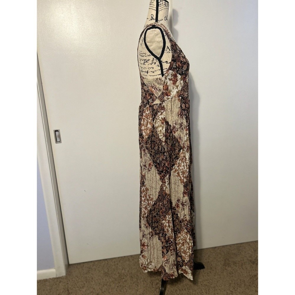 Vintage NC-17 Danielle Haven Patchwork Floral Max… - image 4