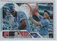Bobby Witt Jr. 20-23 Topps KC Celebrate Win Rainbow Foil # 334